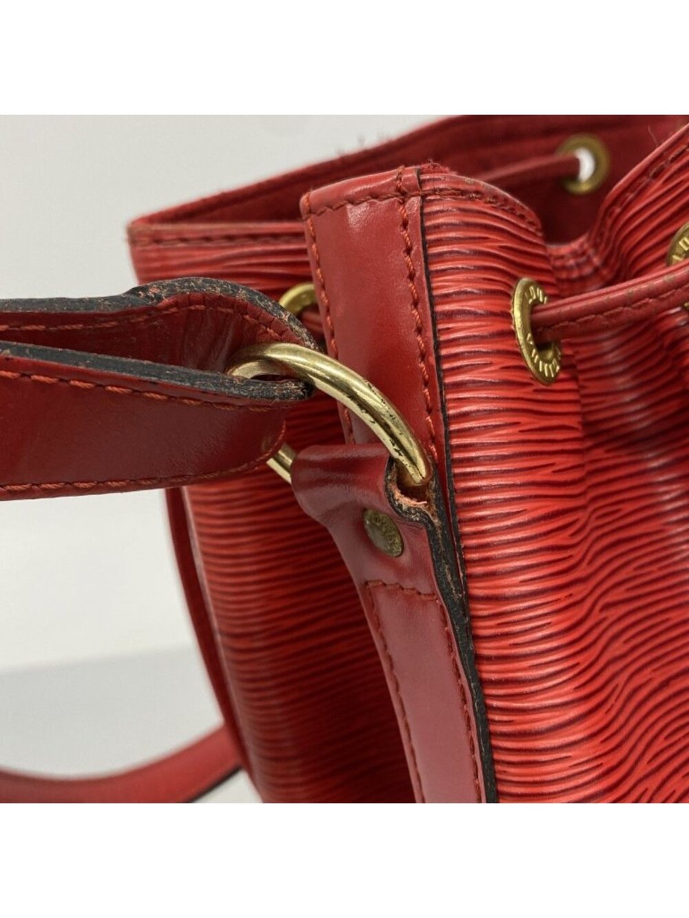 ★SOLD★ Louis Vuitton Shoulder Bag Epi Noe Castilian - Picture 10 of 10